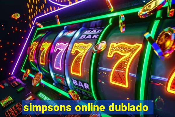 simpsons online dublado